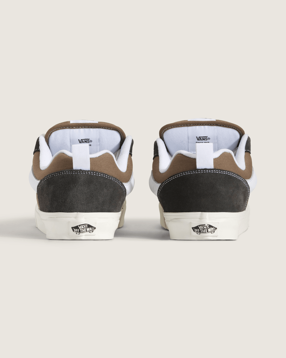 Men|Sale Vans Knu Skool Shoe in Light Brown / Dark Brown