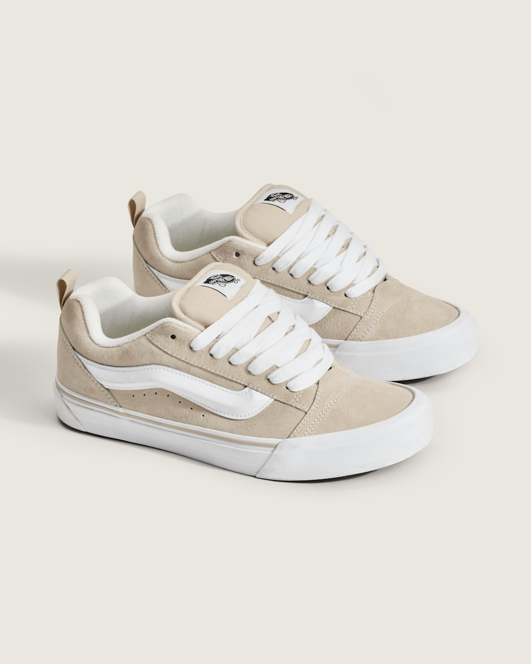 Men|Sale Vans Knu Skool Shoe in Neutral Beige