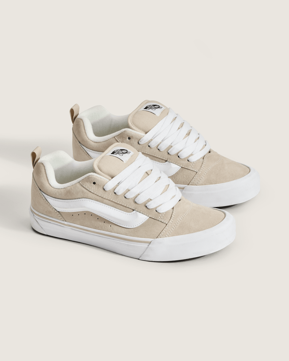 Men|Sale Vans Knu Skool Shoe in Neutral Beige