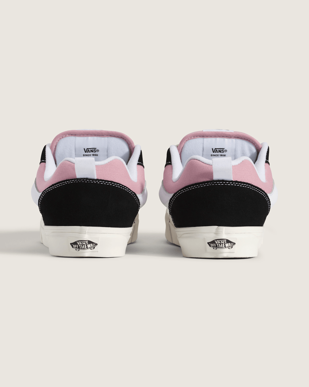 Men|Sale Vans Knu Skool Shoe in Black / Pink