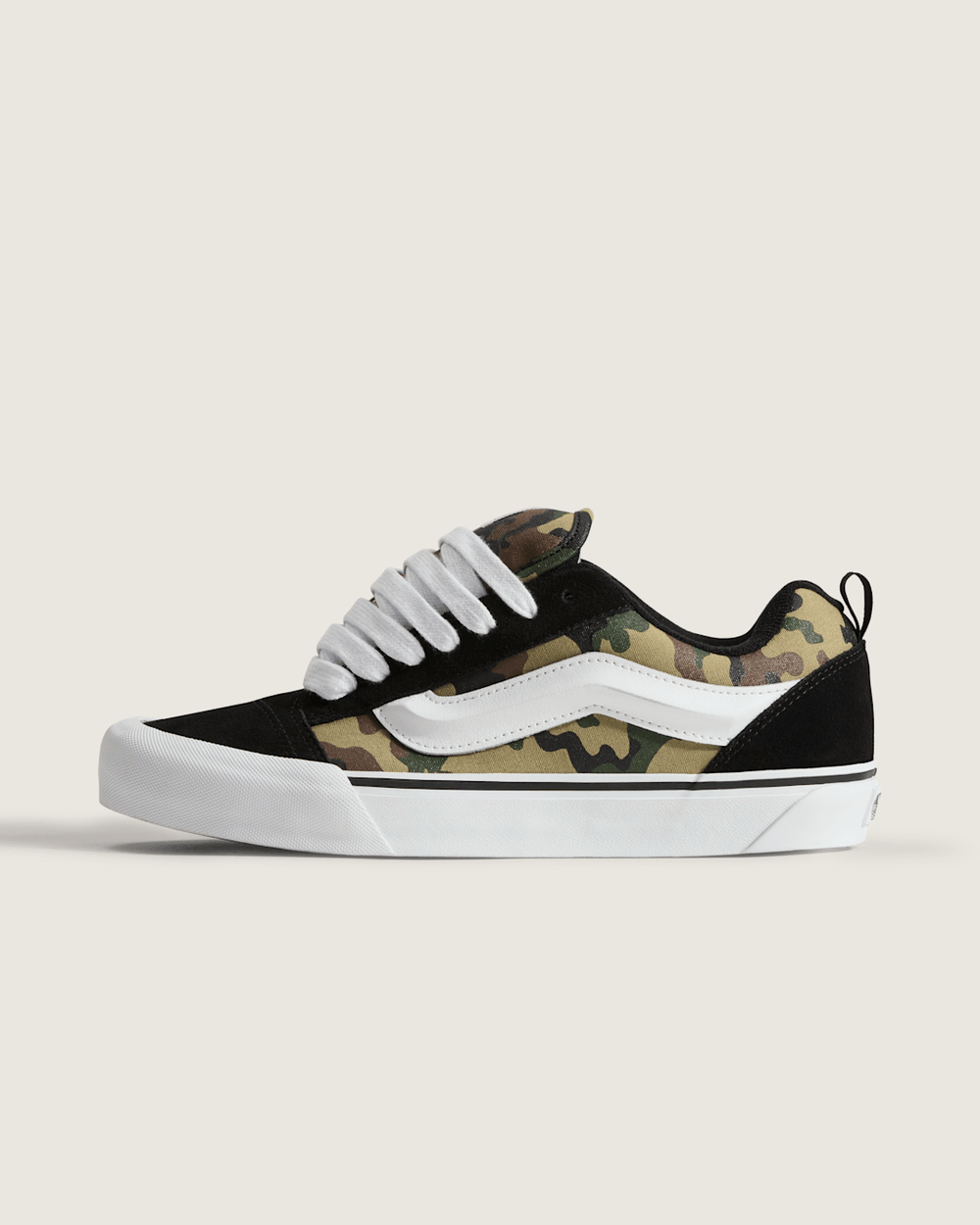 Men|Sale Vans Knu Skool Shoe in Camo Jungle Green