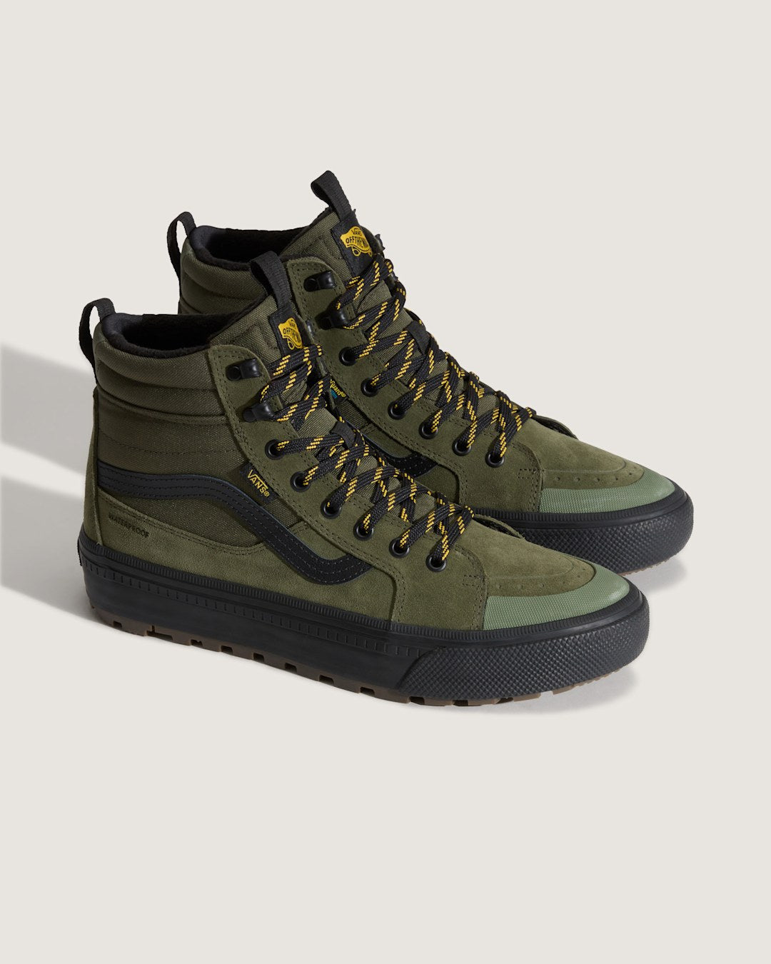 Men|Sale Vans Sk8-Hi Waterproof Insulated Shoe in Green / Black