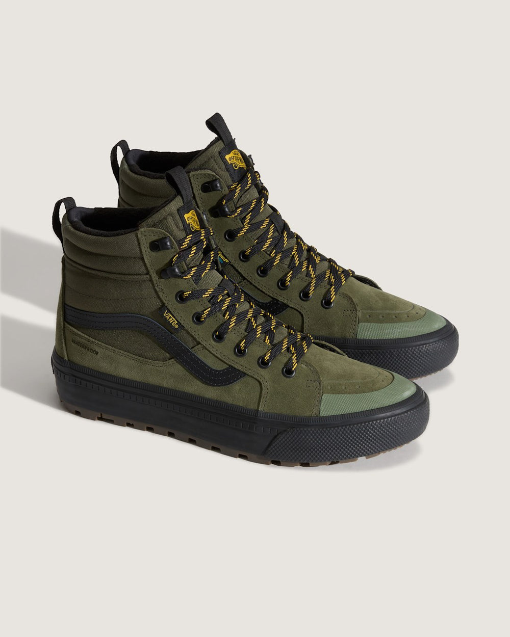 Men|Sale Vans Sk8-Hi Waterproof Insulated Shoe in Green / Black