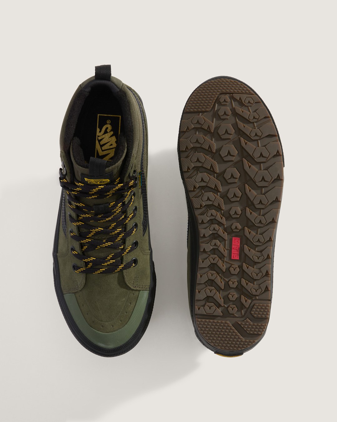Men|Sale Vans Sk8-Hi Waterproof Insulated Shoe in Green / Black