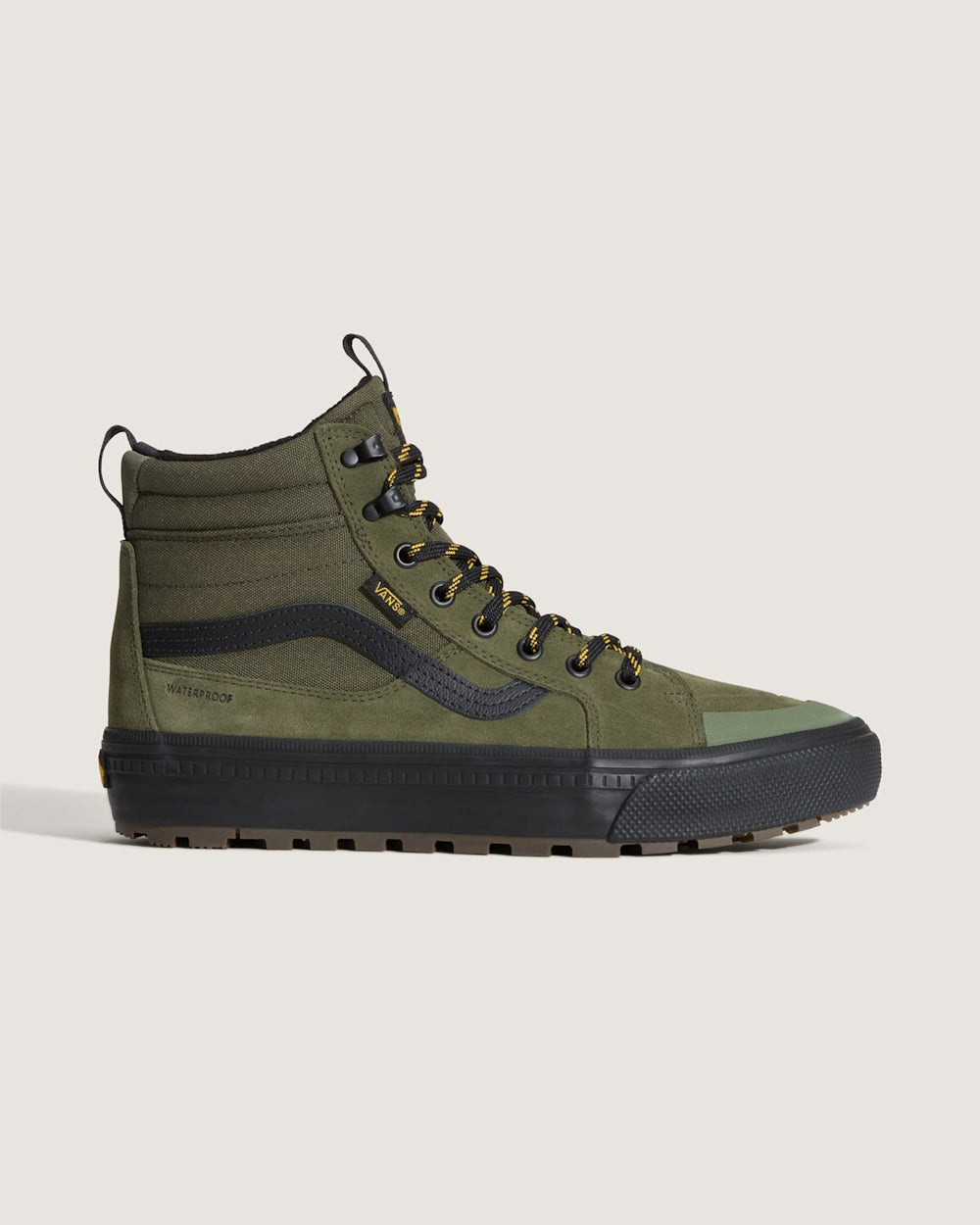 Men|Sale Vans Sk8-Hi Waterproof Insulated Shoe in Green / Black