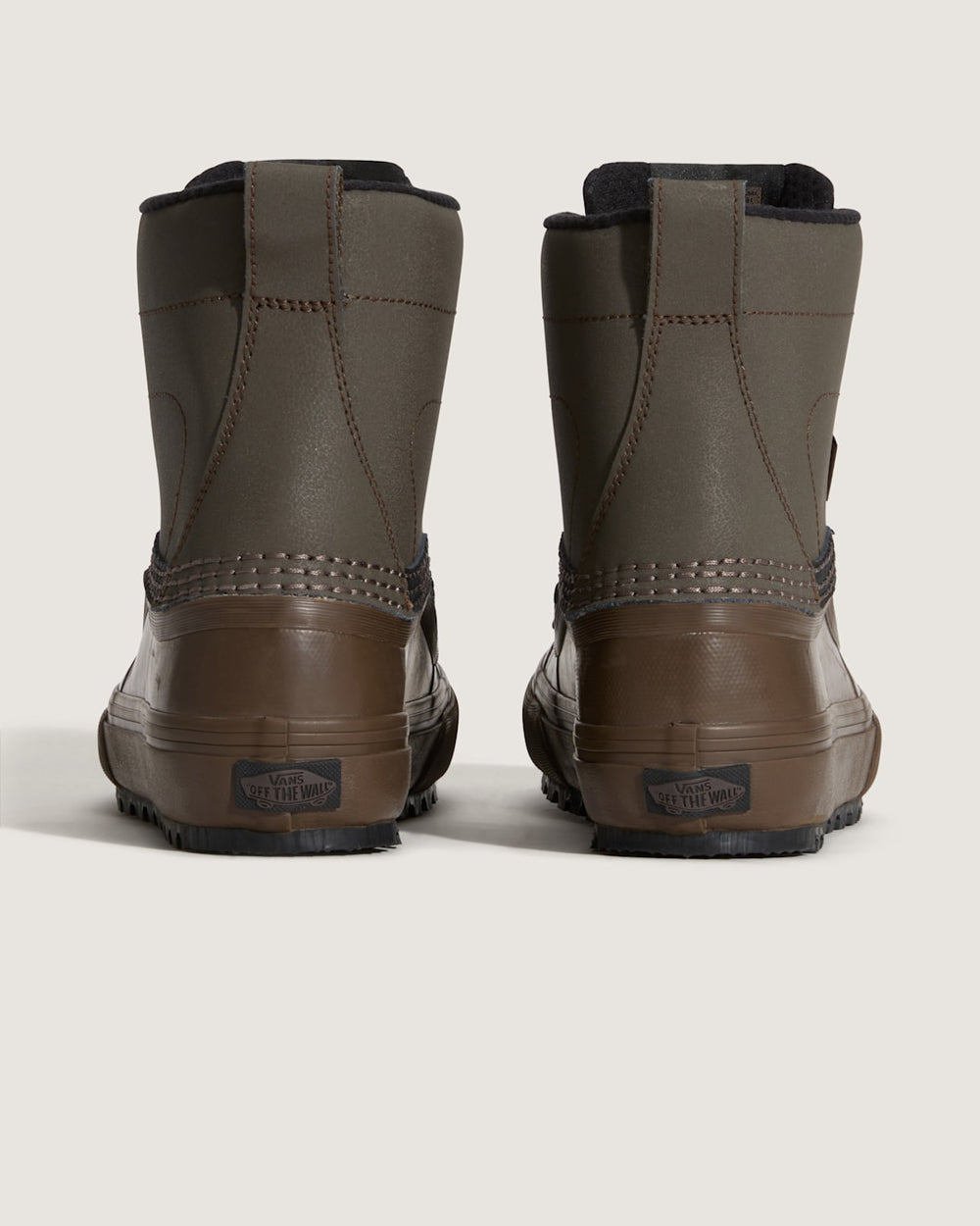 Men Vans Blake Paul Standard Mid Waterproof Boot in Demitasse Brown / Green