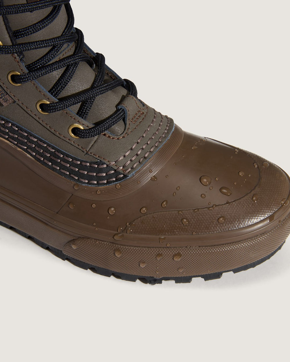 Men Vans Blake Paul Standard Mid Waterproof Boot in Demitasse Brown / Green