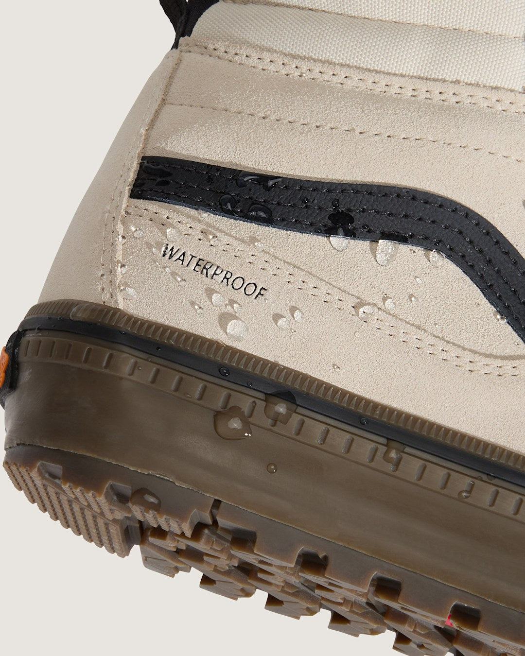 Men|Sale Vans Sk8-Hi Waterproof Insulated Shoe in Oatmeal Beige / Black