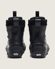 Men Vans Standard Mid Boa Waterproof Boot in Black