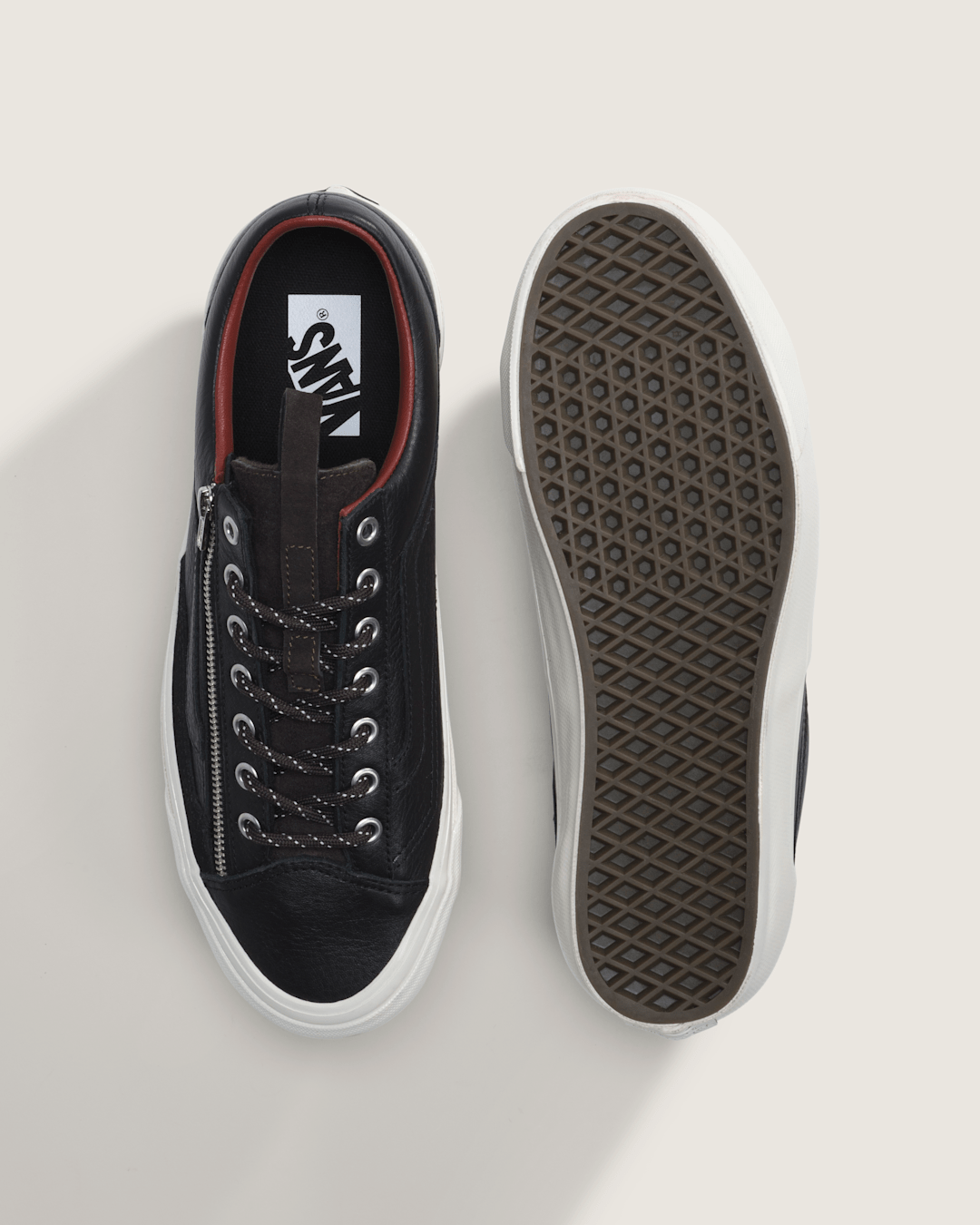 Men|Sale Vans Premium Old Skool Zip Shoe in Black
