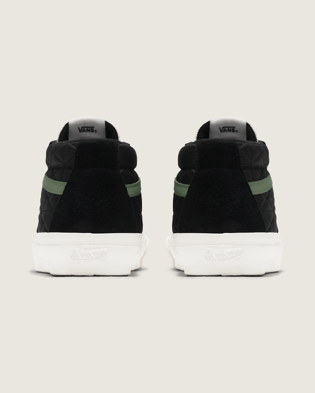 Men|Sale Vans Premium Sk8-Mid Shoe in Black / Green