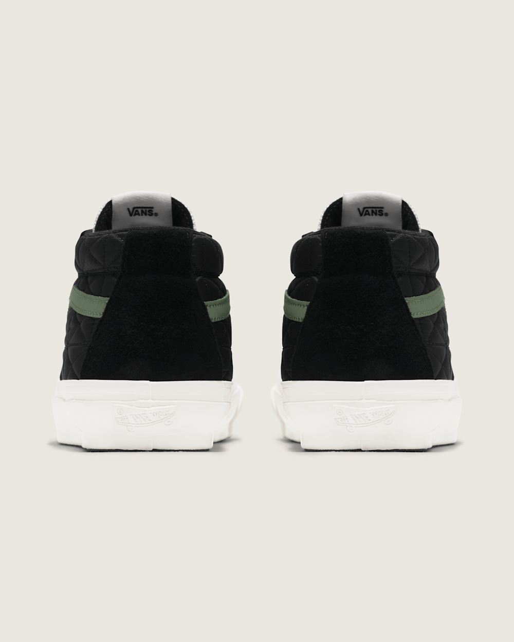 Men|Sale Vans Premium Sk8-Mid Shoe in Black / Green
