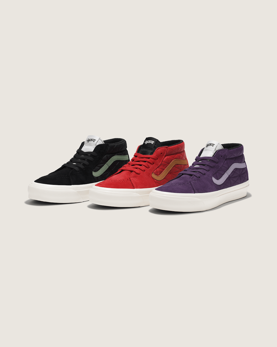 Men|Sale Vans Premium Sk8-Mid Shoe in Black / Green