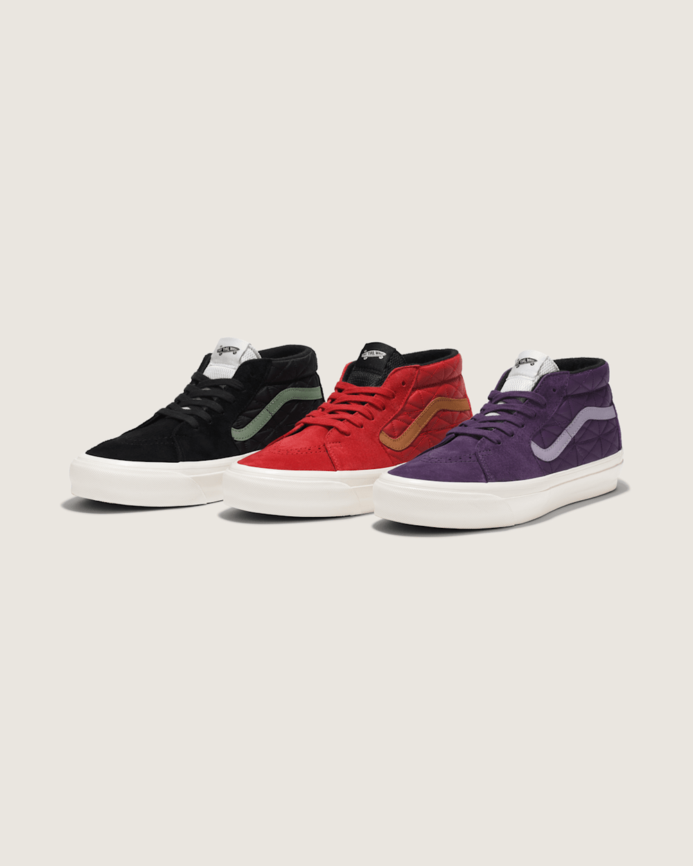 Men|Sale Vans Premium Sk8-Mid Shoe in Black / Green