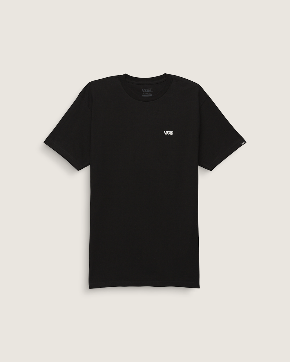 Men Vans Left Chest Logo T-Shirt in Black