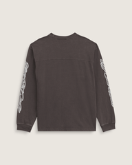 Men Vans Durham Long Sleeve Shirt in Faded Black