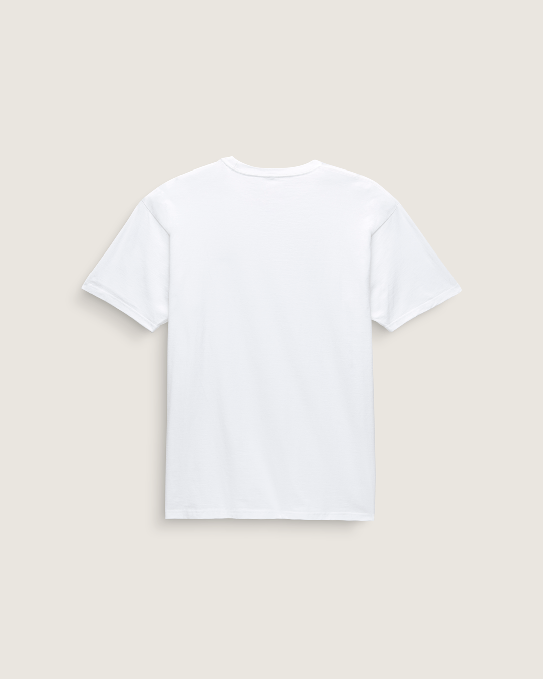 Men Vans Left Chest Logo T-Shirt in White / Black