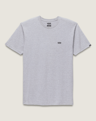 Men Vans Left Chest Logo T-Shirt in Heather Grey