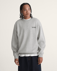 Men Vans Palms Crew Sweatshirt in Cement Heather