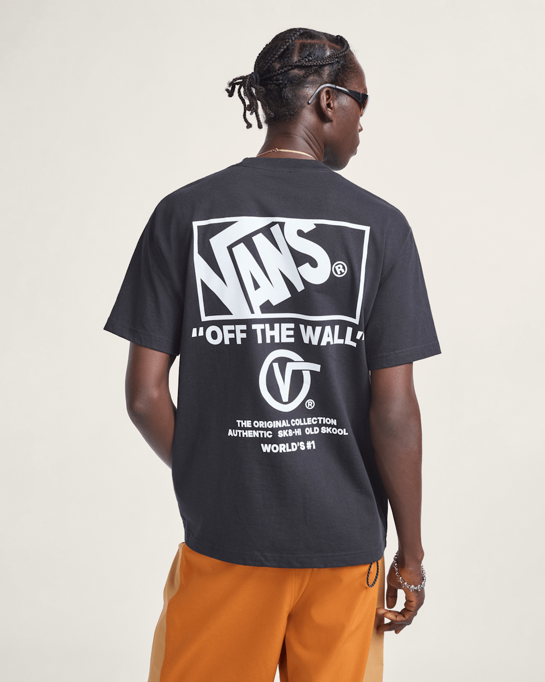 Men Vans Stockpile T-Shirt in Black