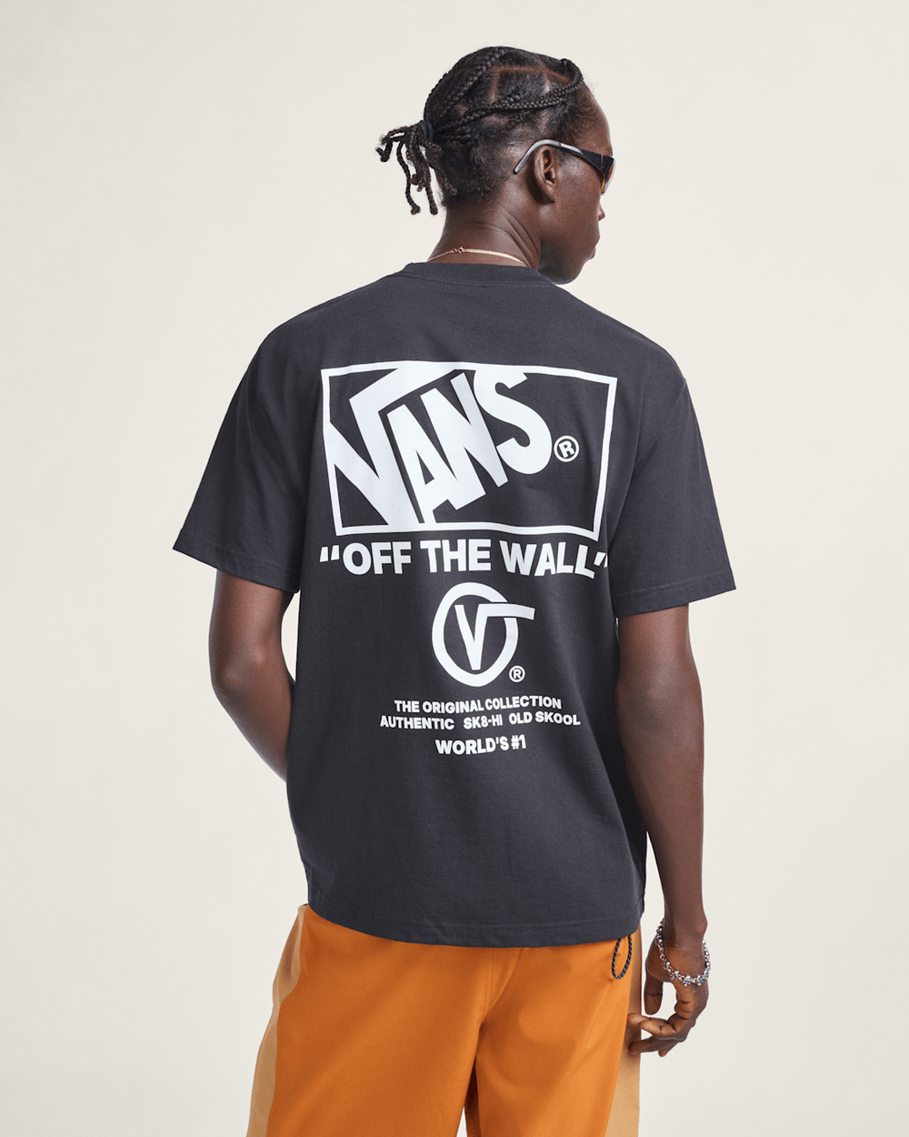 Men Vans Stockpile T-Shirt in Black