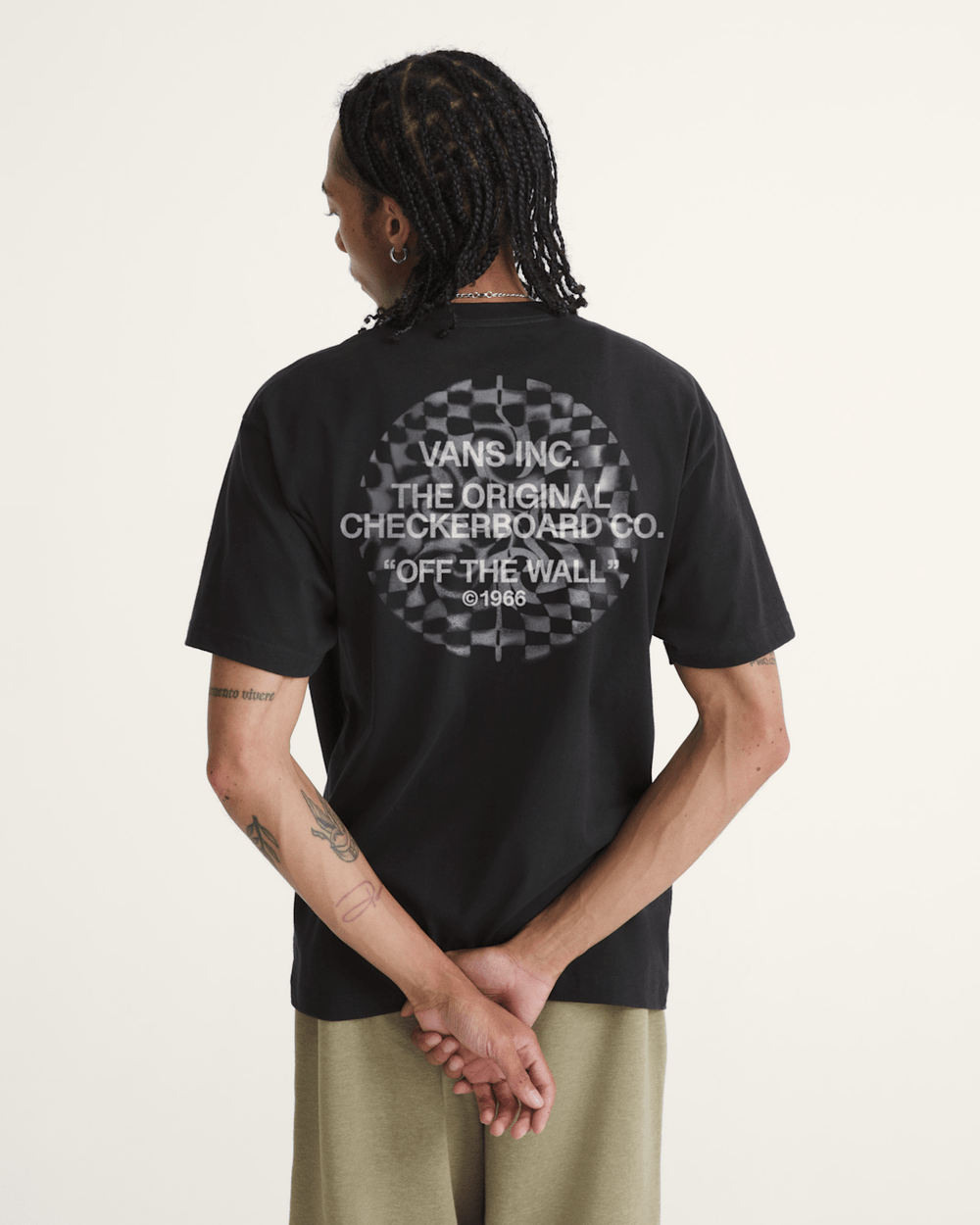 Men Vans Know No Bounds T-Shirt in Black