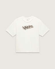 Men Vans Premium Short Sleeve T-Shirt in Marshmallow White
