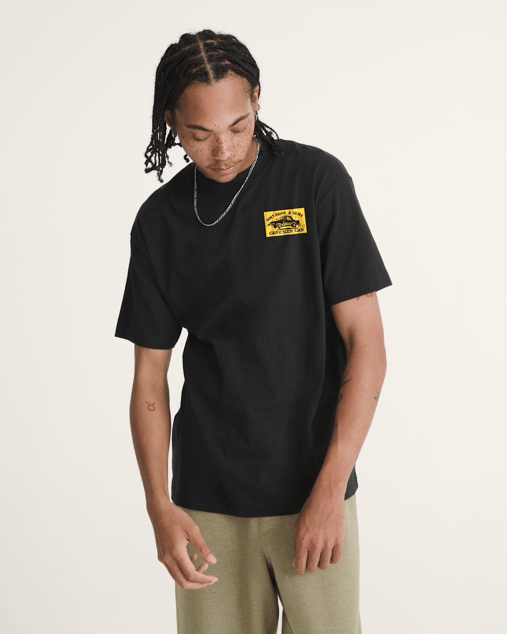 Men Vans Mugs of Suds T-Shirt in Black
