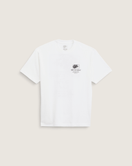 Men Vans Circle Bones T-Shirt in White