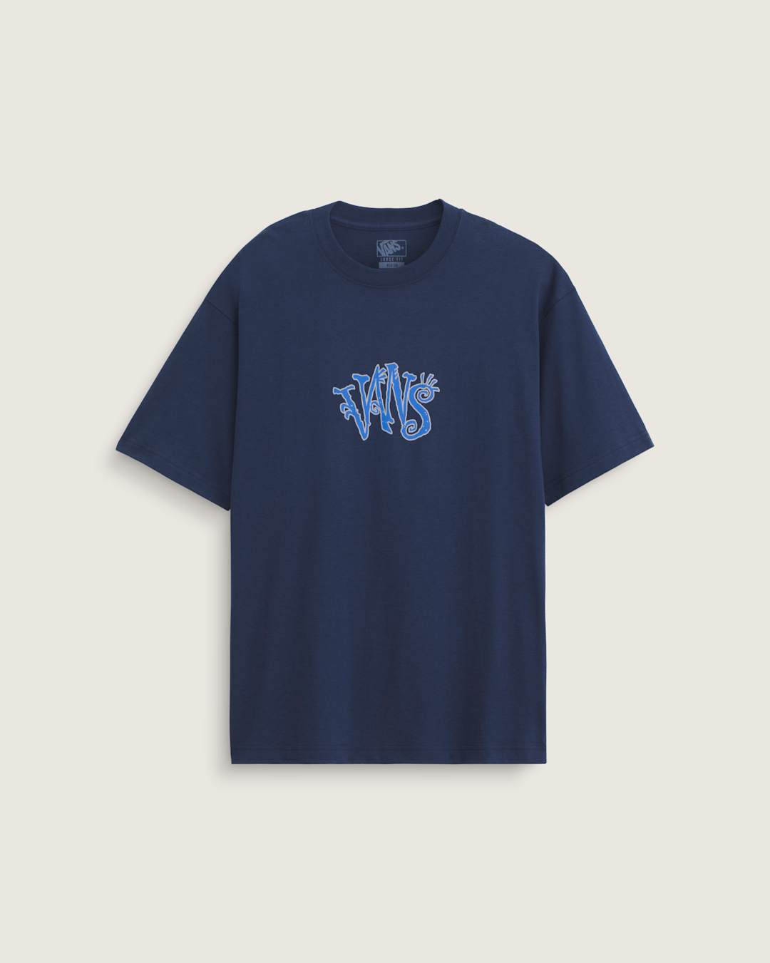 Men Vans Bromeo T-Shirt in Navy Blue