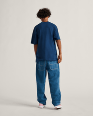 Men Vans Bromeo T-Shirt in Navy Blue