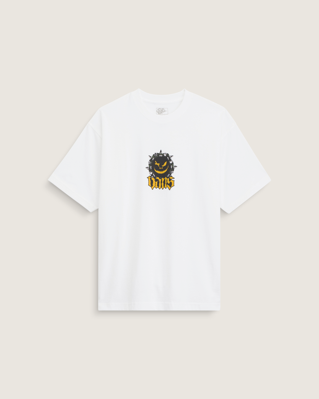 Men Vans Happy Spike T-Shirt in White