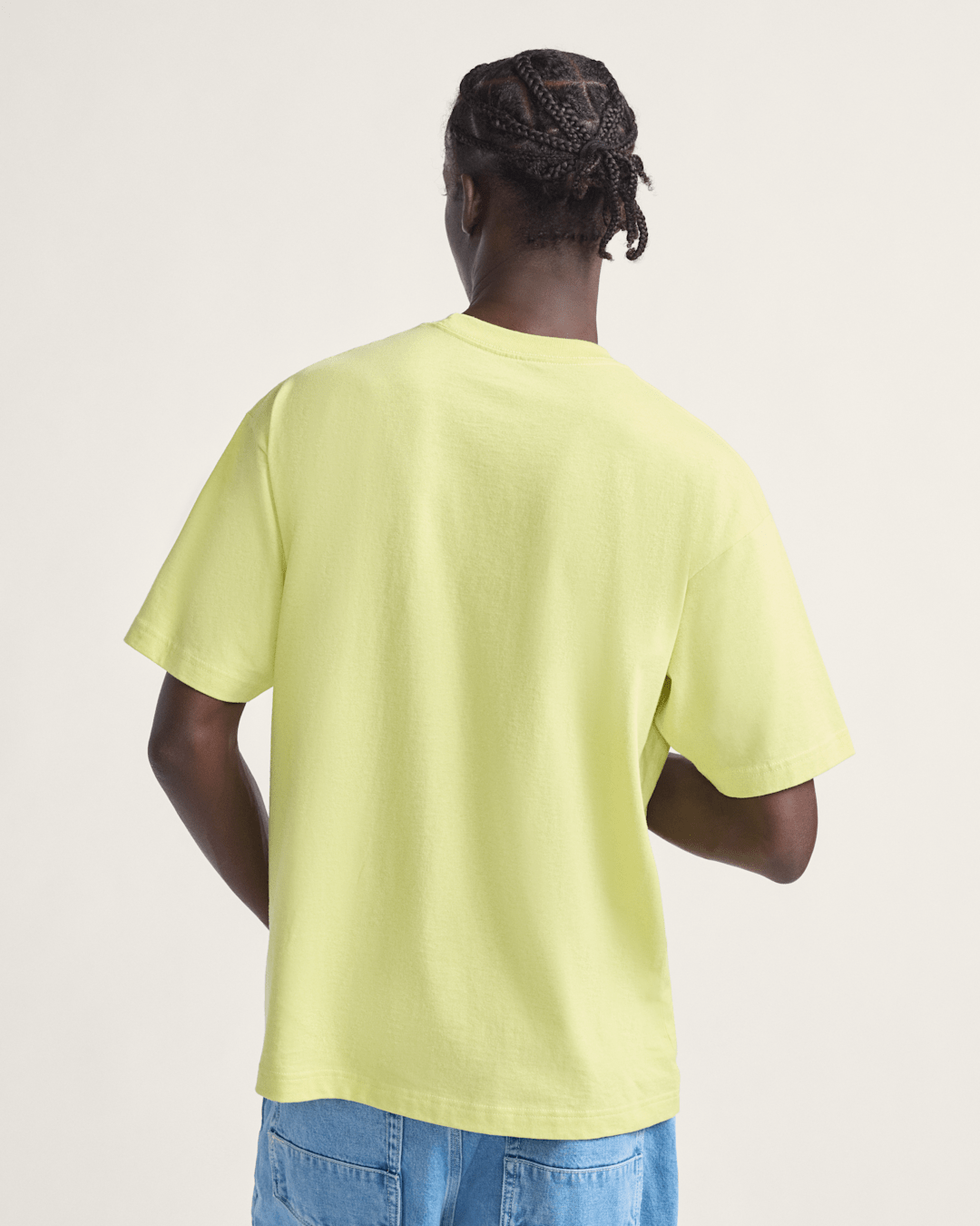 Men Vans 3D Retroval T-Shirt in Canary Yellow