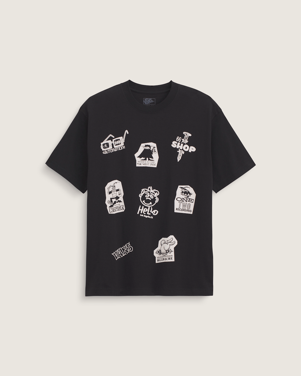 Men Vans Classified T-Shirt in Black