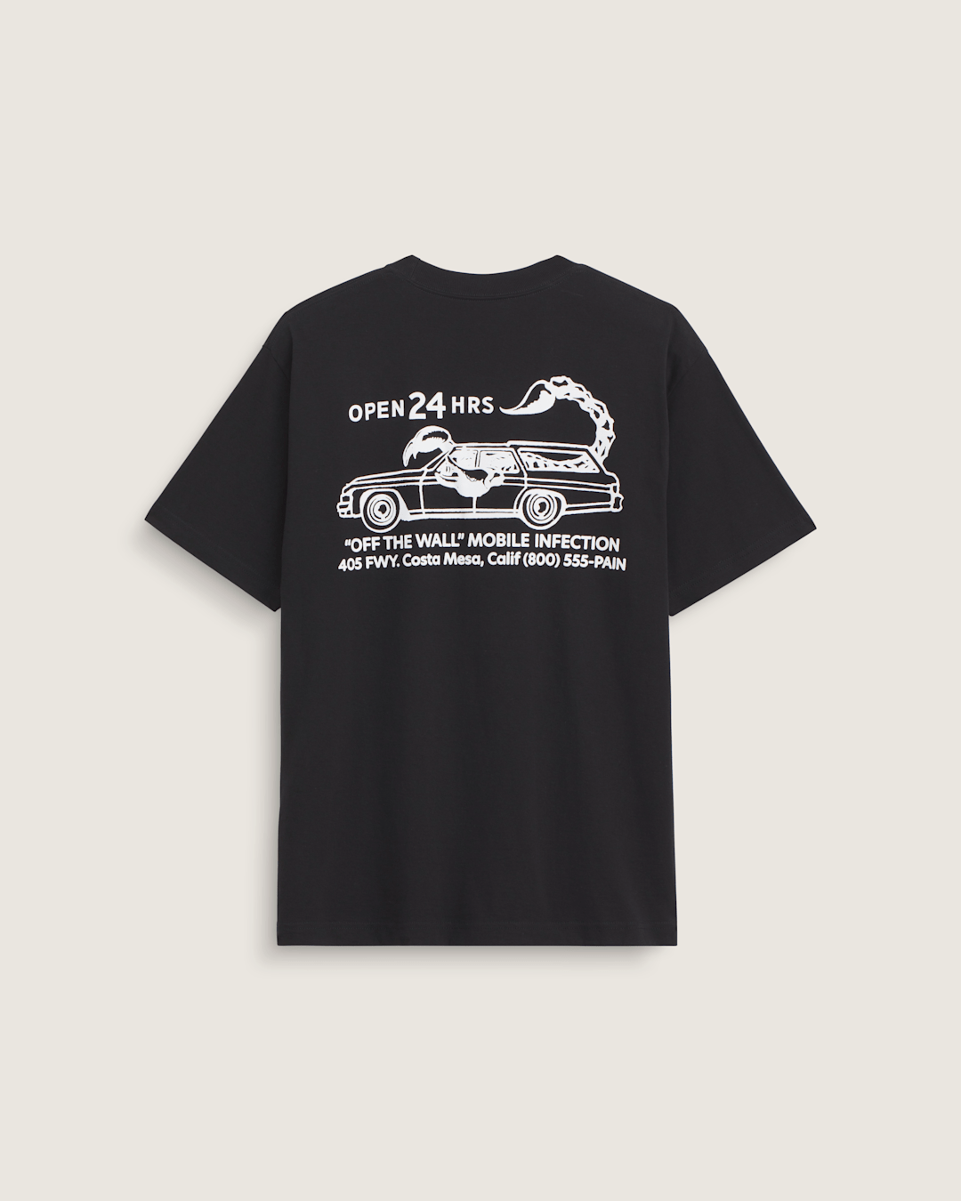 Men Vans Sting Wagon T-Shirt in Black