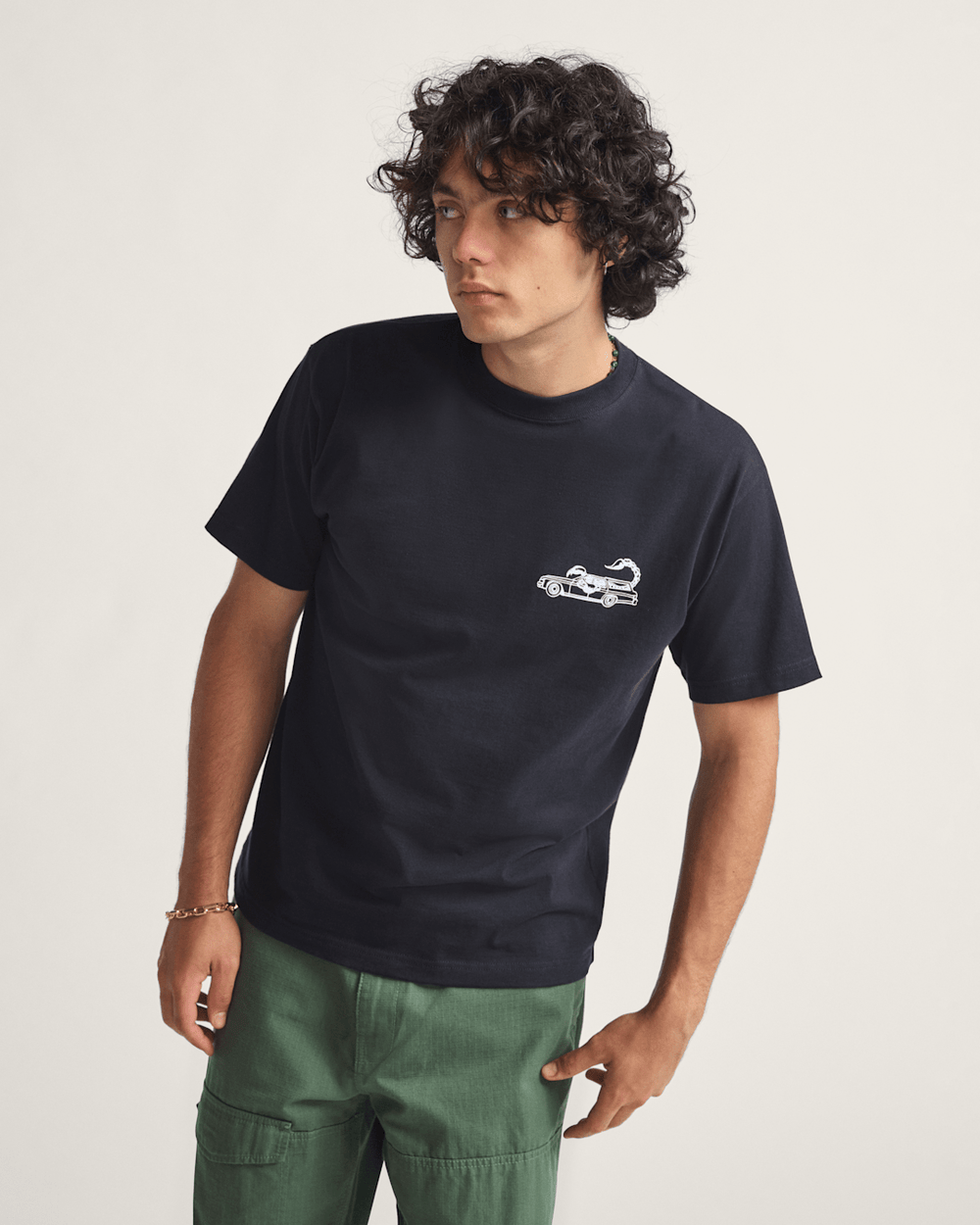 Men Vans Sting Wagon T-Shirt in Black