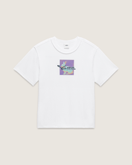 Men Vans Premium Short Sleeve T-Shirt in White
