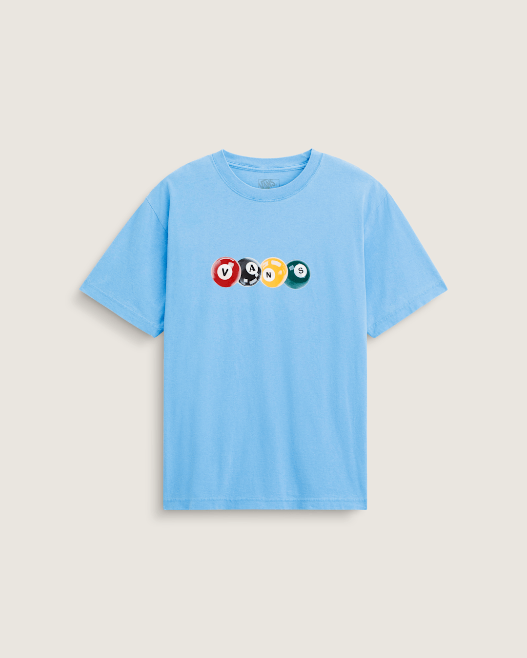 Men Vans Backspin T-Shirt in Tranquil Blue