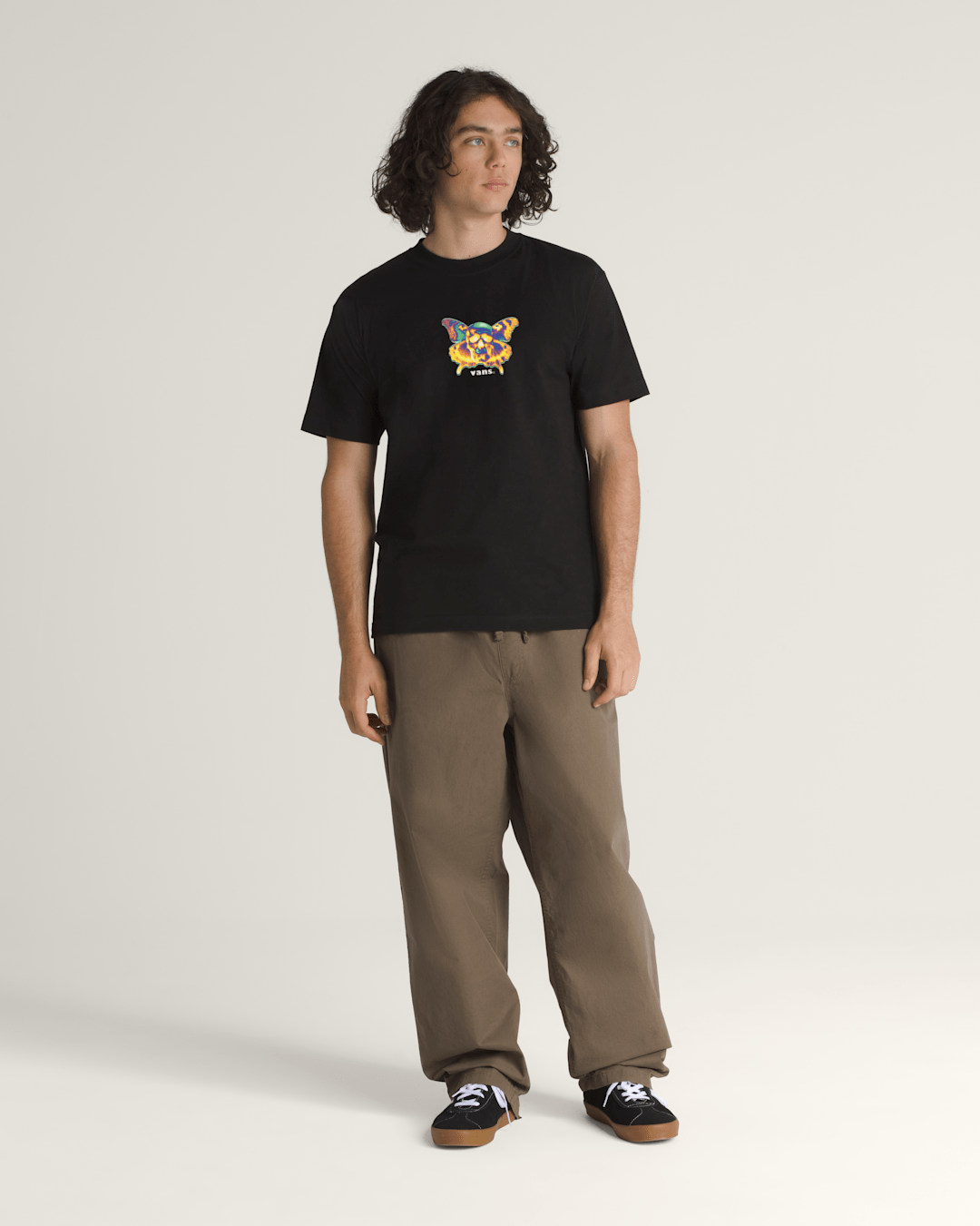 Men Vans Last Trip T-Shirt in Black