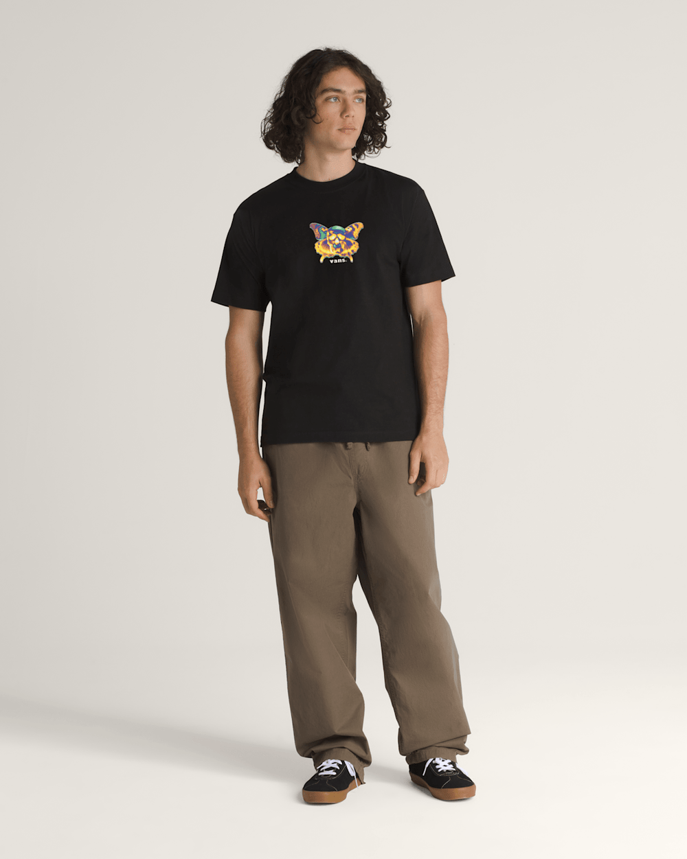 Men Vans Last Trip T-Shirt in Black