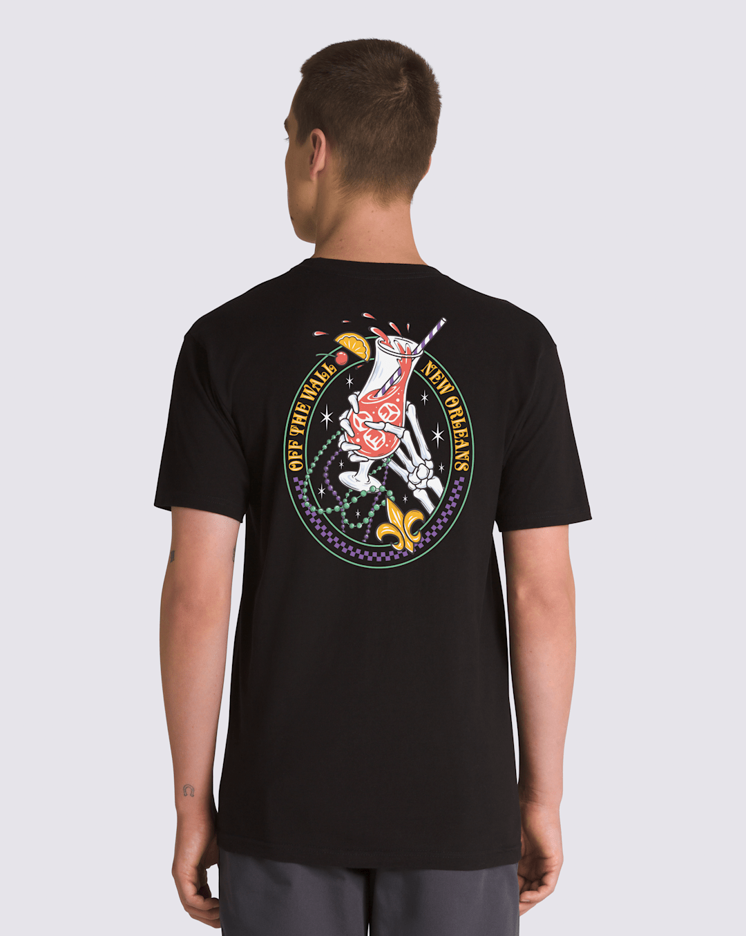 Men Vans Hurricane T-Shirt in Black