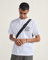 Men Vans Service Repair T-Shirt in White