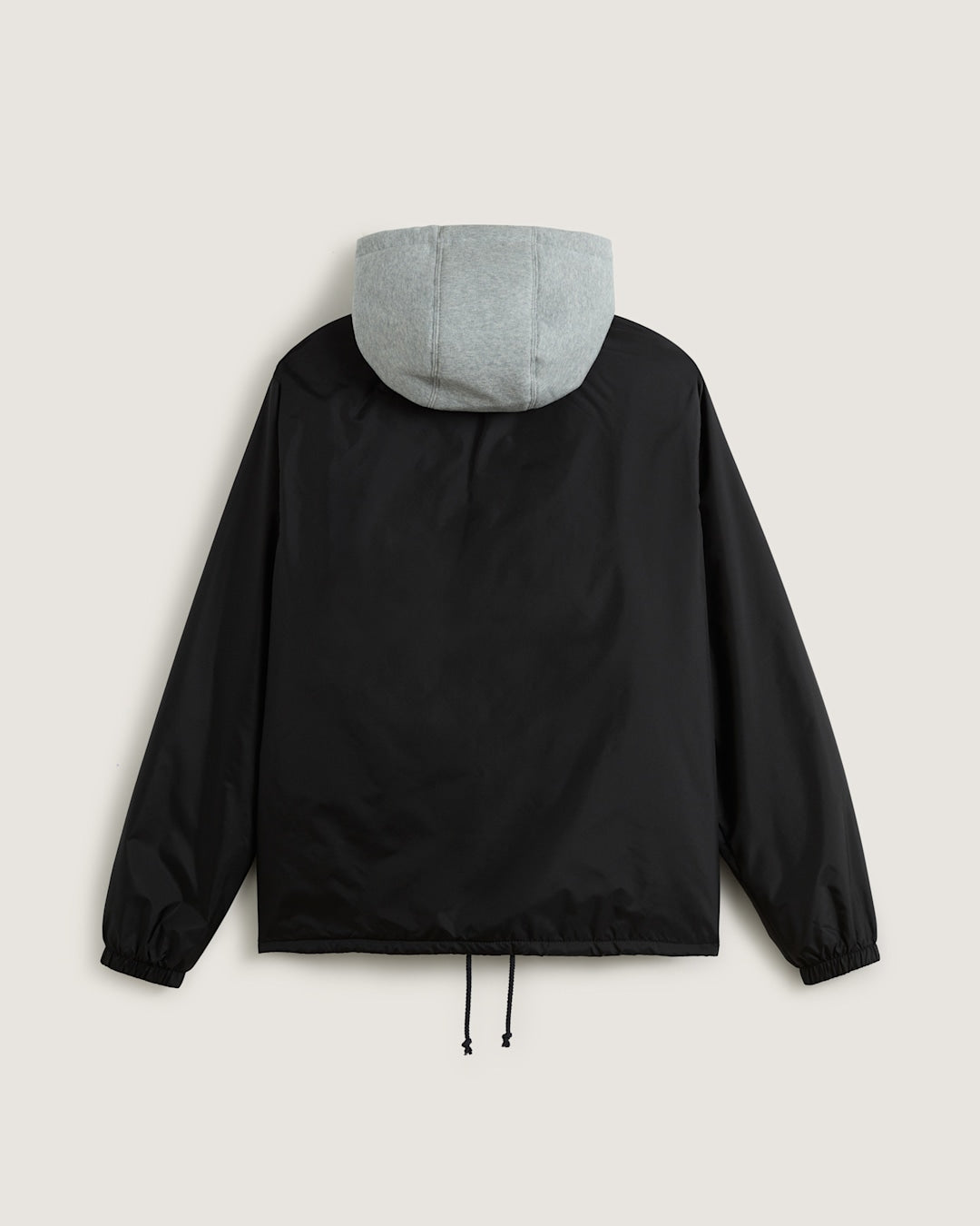 Men Vans Riley Hooded Coach's Jacket in Black