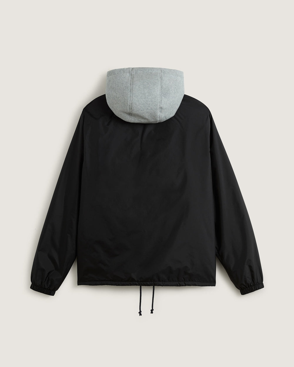Men Vans Riley Hooded Coach's Jacket in Black