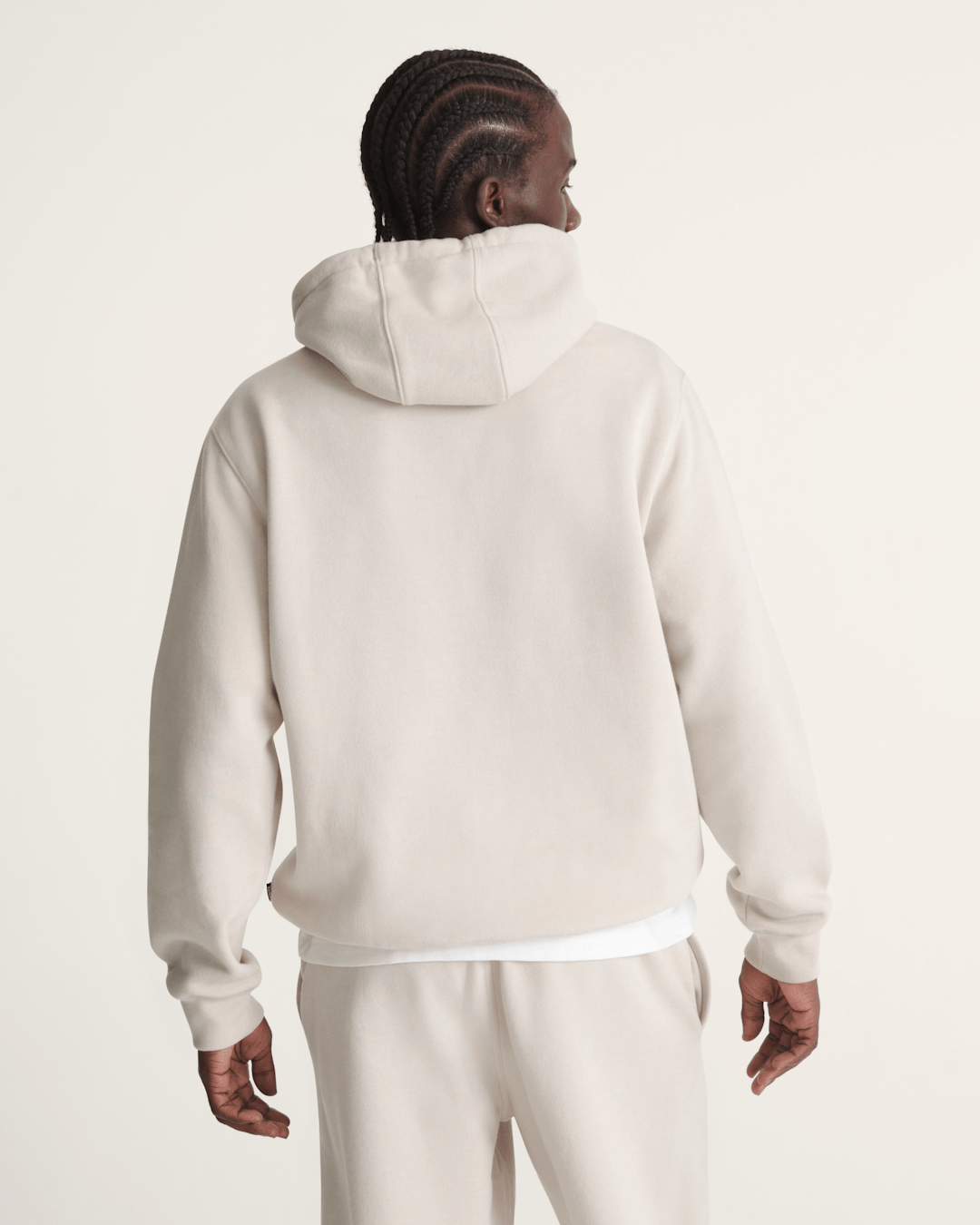 Men Vans Vans 66 Pullover Sweatshirt in Taupe Mist Grey