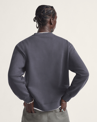 Men Vans Star Checker Crew Sweatshirt in Black