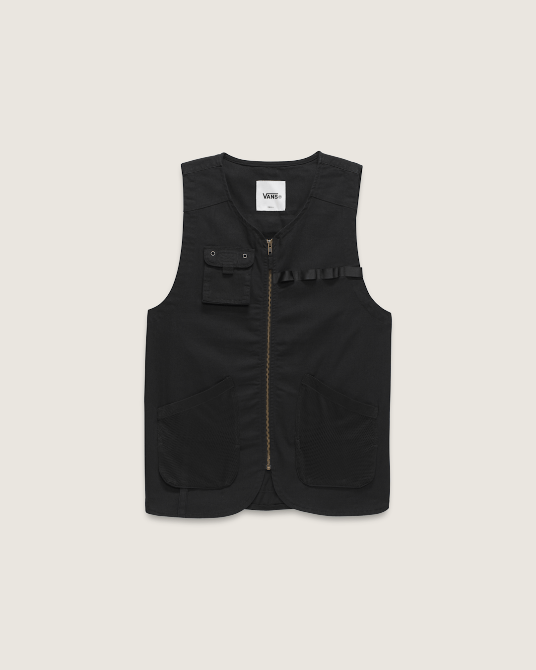 Men Vans Premium Utility Vest in Black
