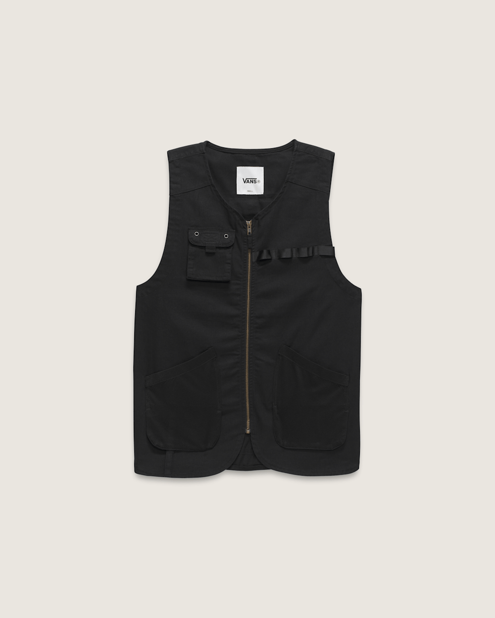 Men Vans Premium Utility Vest in Black