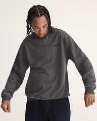 Men Vans Vans 66 Crew Sweatshirt in Asphalt Grey