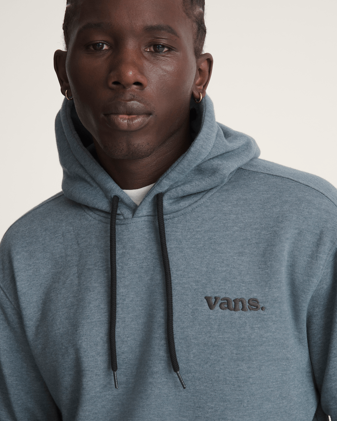 Men Vans Vans 66 Pullover Sweatshirt in Stormy Weather Black